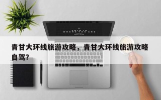 青甘大环线旅游攻略，青甘大环线旅游攻略 自驾？