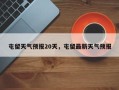 屯留天气预报20天，屯留最新天气预报