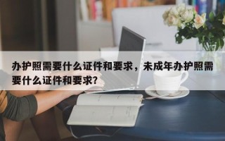办护照需要什么证件和要求，未成年办护照需要什么证件和要求？